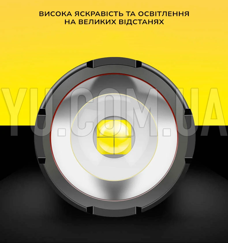 Ручний тактичний надпотужний ліхтарик BL X92 P70 2*18650 battery Ручний тактичний надпотужний ліхтарик BL X92 P70 2*18650 battery